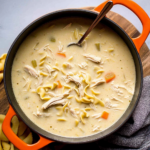 Creamy Chicken Noodle Soup 2 Creamy Chicken Noodle Soup