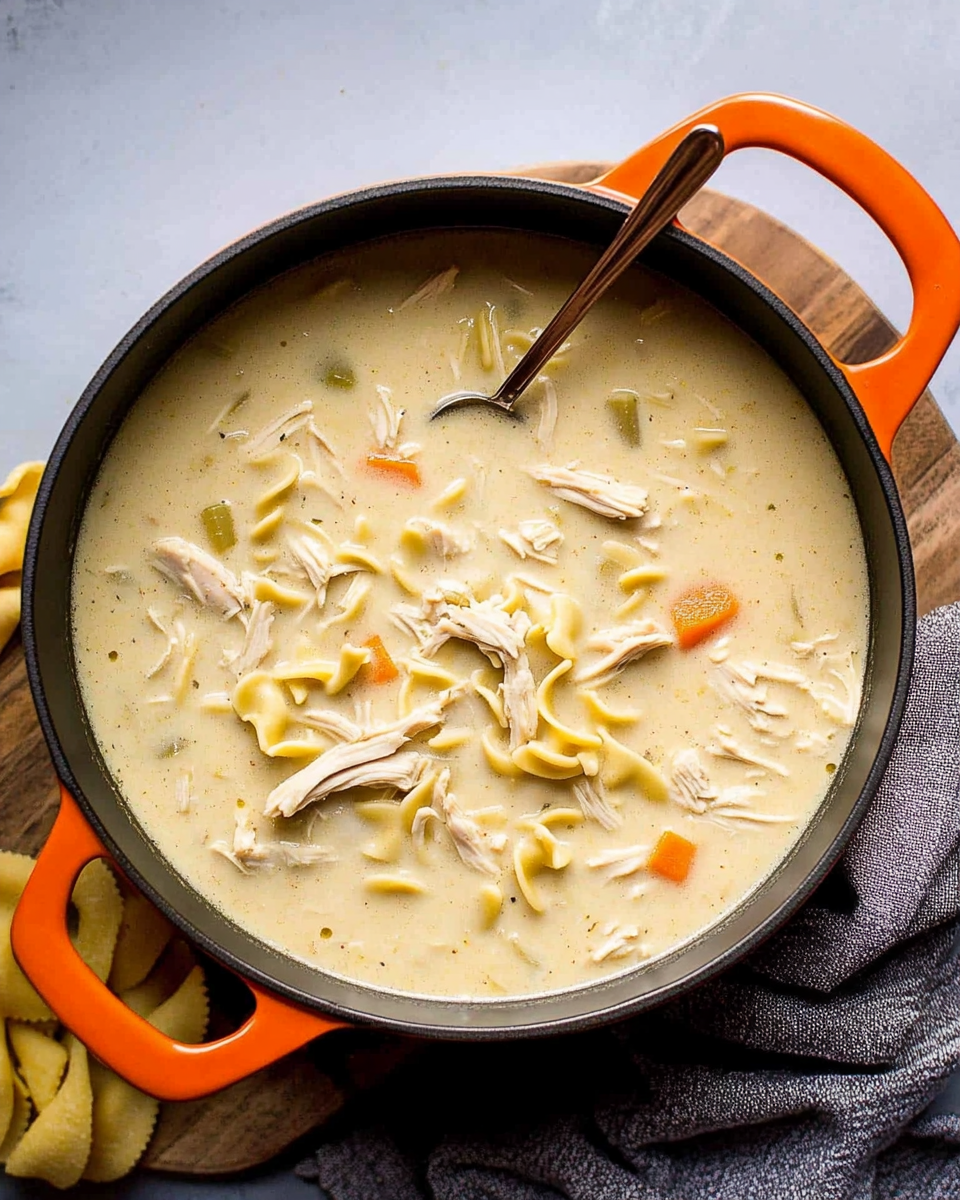 Creamy Chicken Noodle Soup 1 Creamy Chicken Noodle Soup
