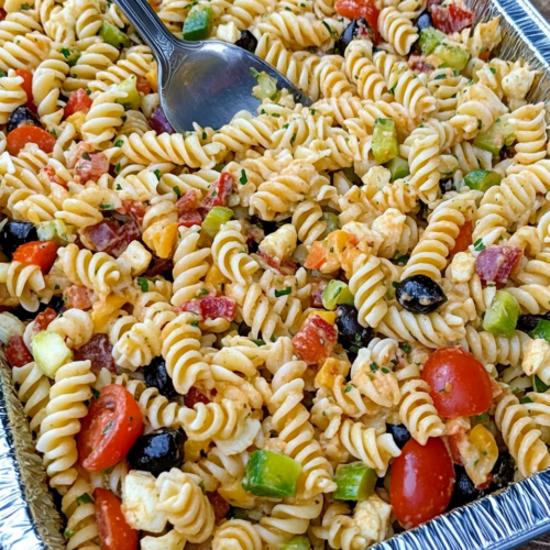 Pasta Salad for a Crowd: Easy, Flavorful Recipe for Large Gatherings