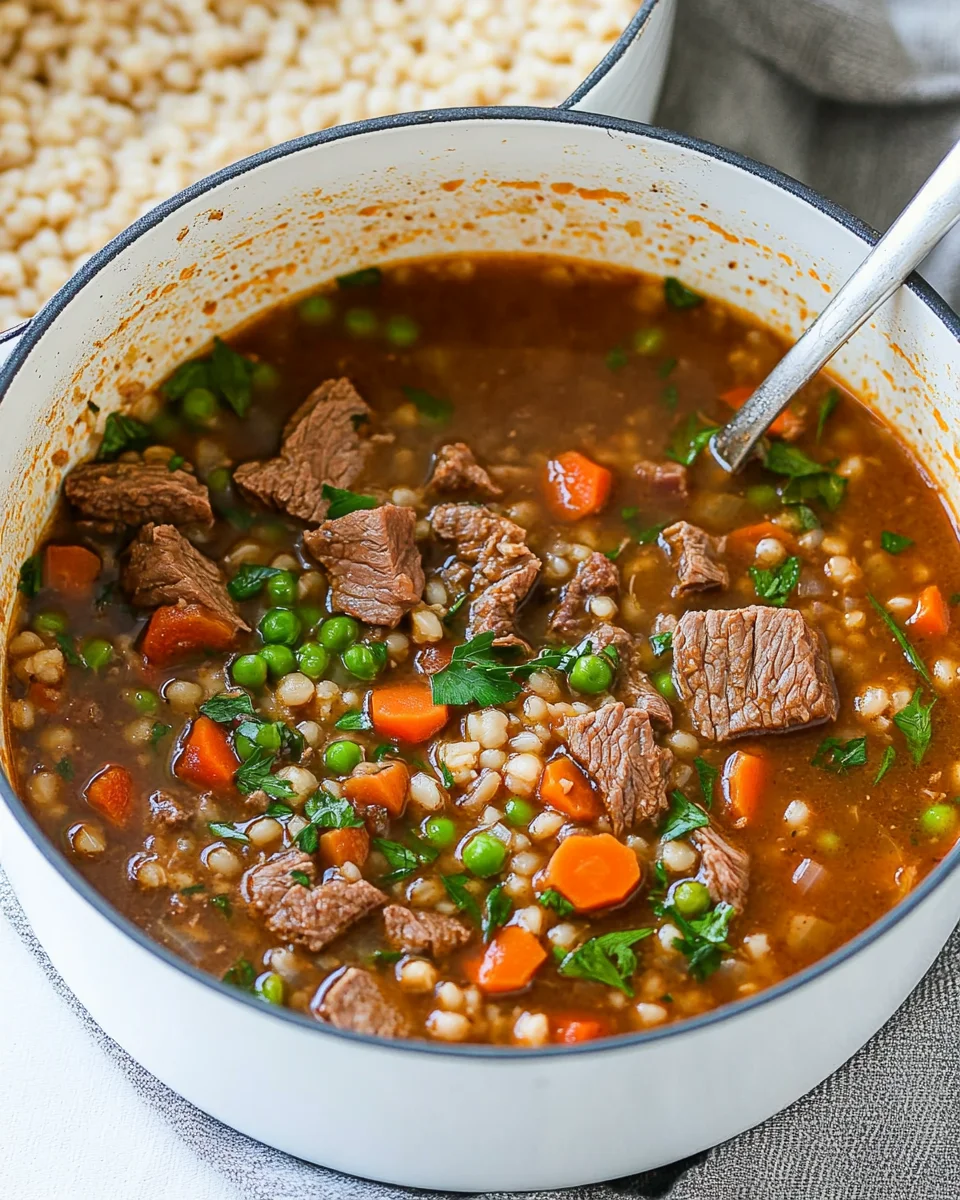 Beef Barley Soup 23 Beef Barley Soup