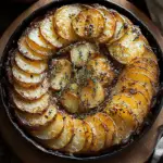 Crispy Balsamic-Thyme Potato Torte