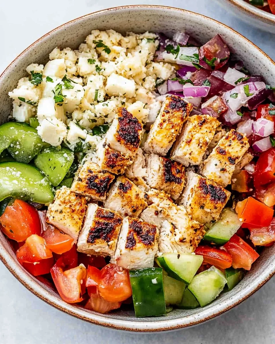 Greek Chicken Bowl