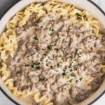 Ground Beef Stroganoff