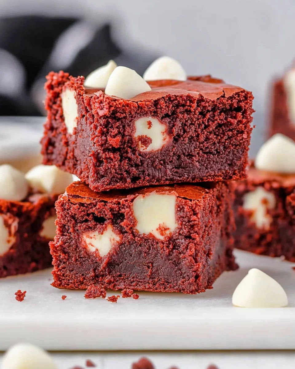 Red Velvet Brownies 22 Red Velvet Brownies