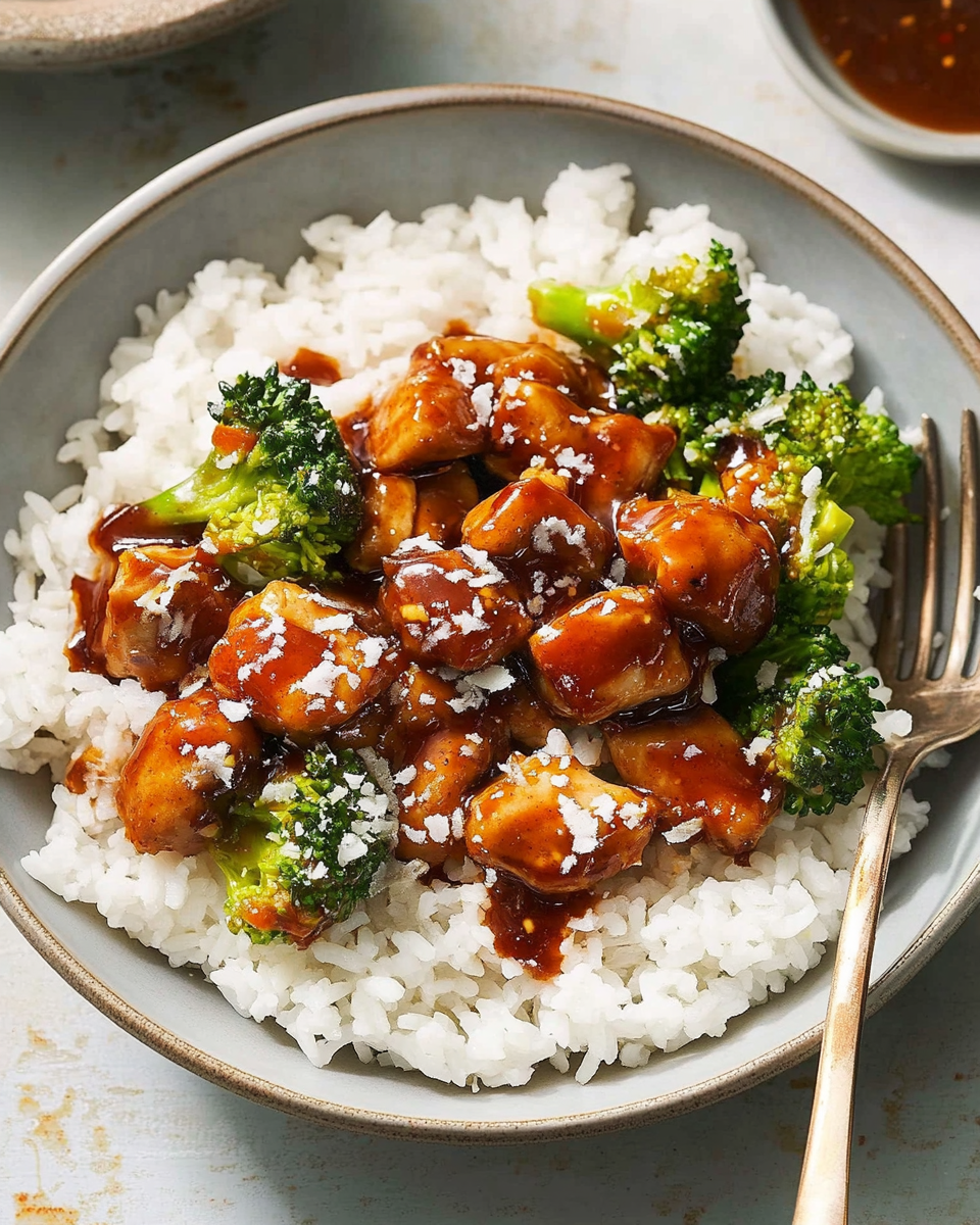 Sticky Chicken Rice Bowls 1 Sticky Chicken Rice Bowls