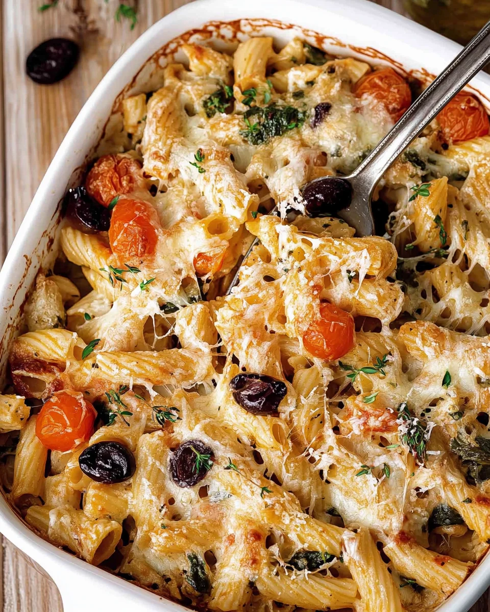 Baked Mediterranean Pasta 19 Baked Mediterranean Pasta