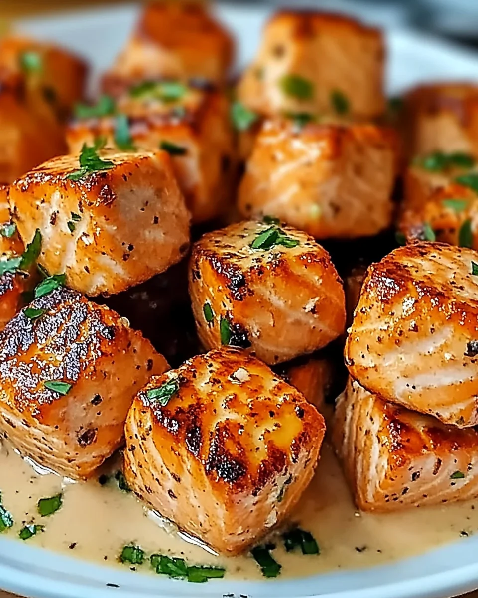Bang Bang Salmon Bites