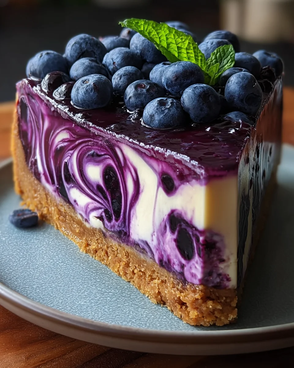 Blueberry Dream Cheesecake 23 Blueberry Dream Cheesecake
