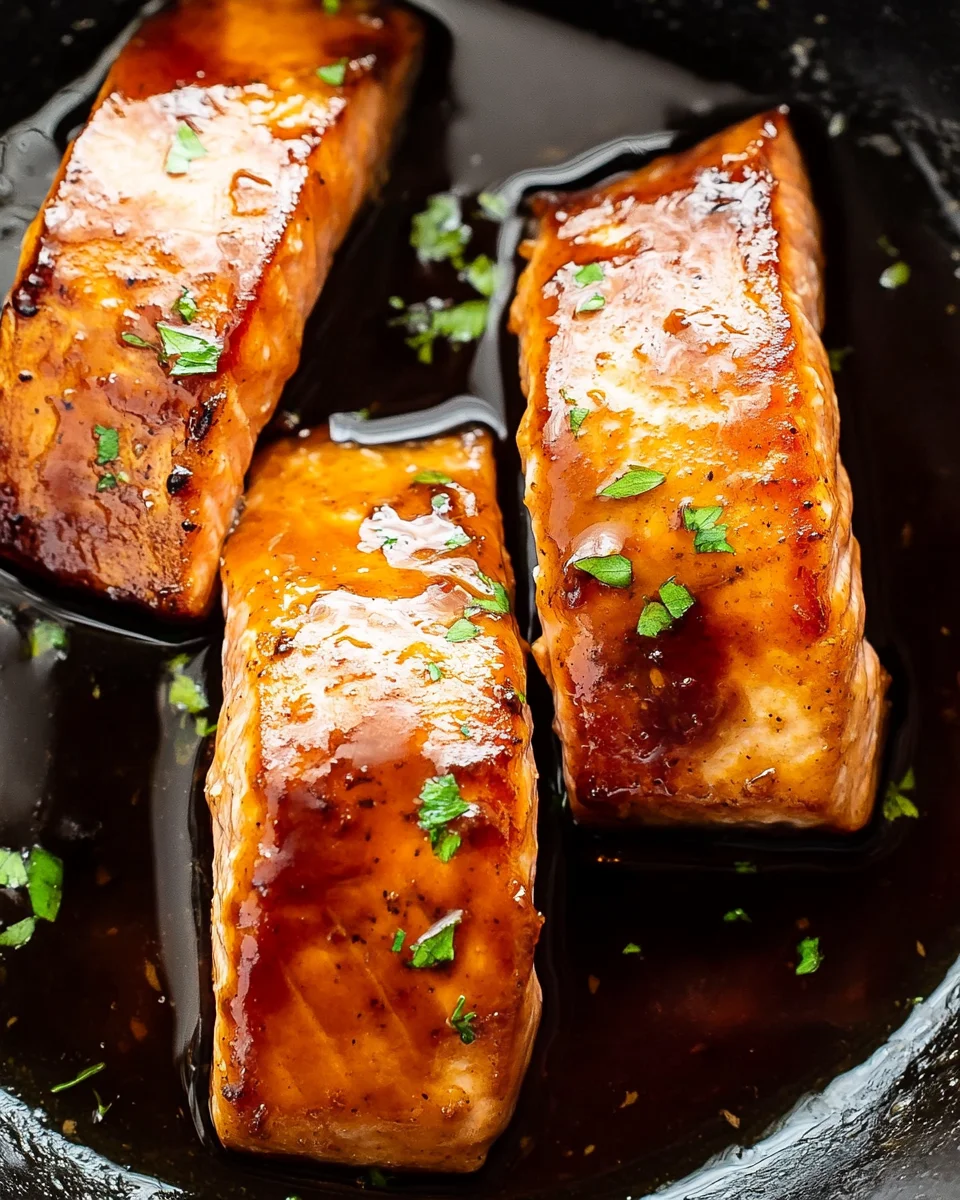Brown Sugar Glazed Salmon
