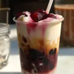 Cherry Vanilla Iced Latte Cherry Vanilla Iced Latte