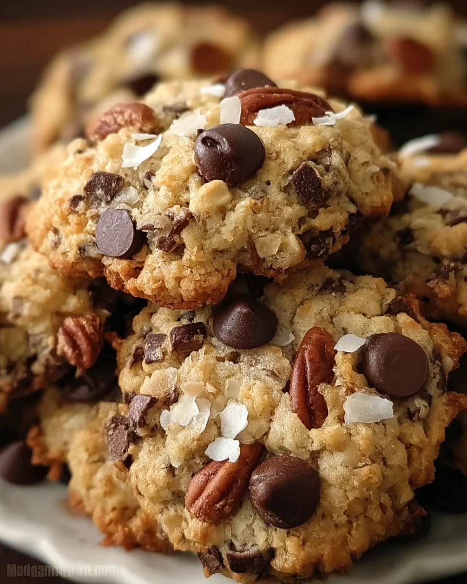 Chocolate Pecan Coconut Cookies 15 Chocolate Pecan Coconut Cookies