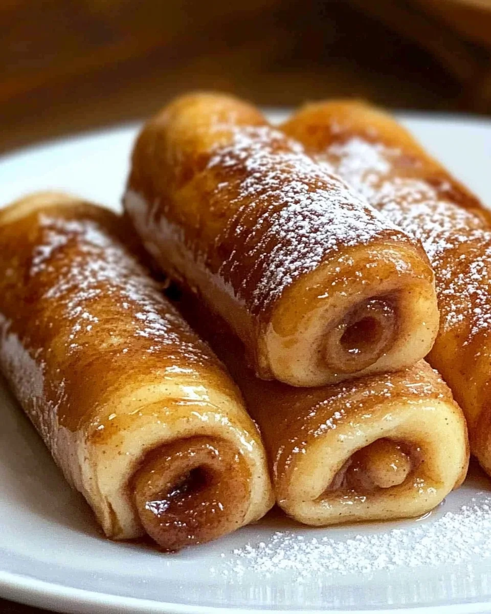Cinnamon Roll French Toast Roll-Ups 22 Cinnamon