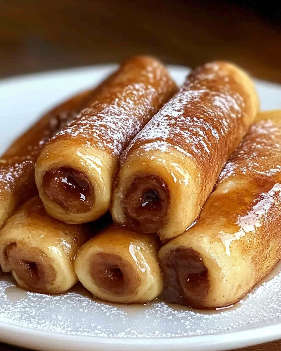 Cinnamon Roll French Toast Roll-Ups 23 Cinnamon