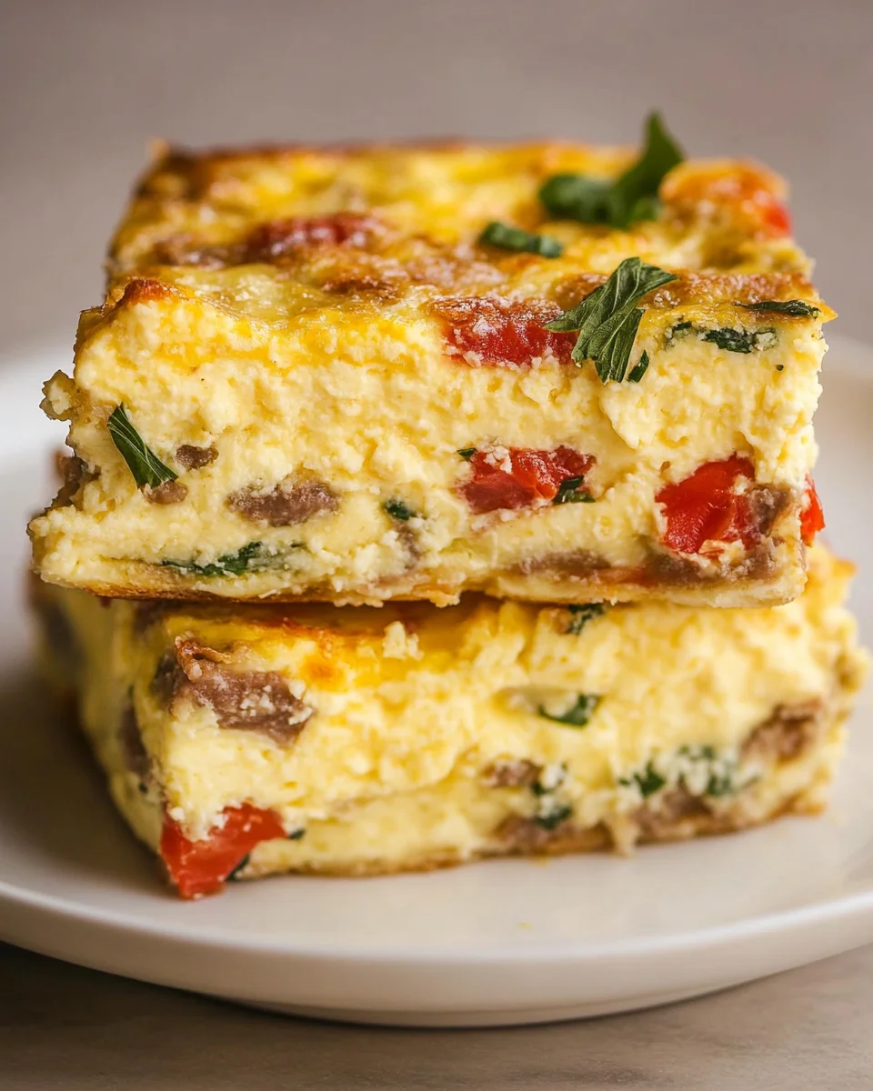 Cottage Cheese Egg Bake 25 Cottage