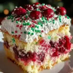 Cranberry Poke Cake