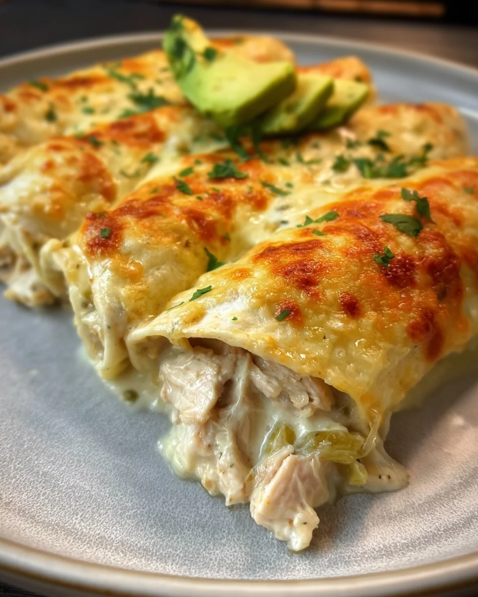 Creamy Chicken Enchiladas 20 Creamy