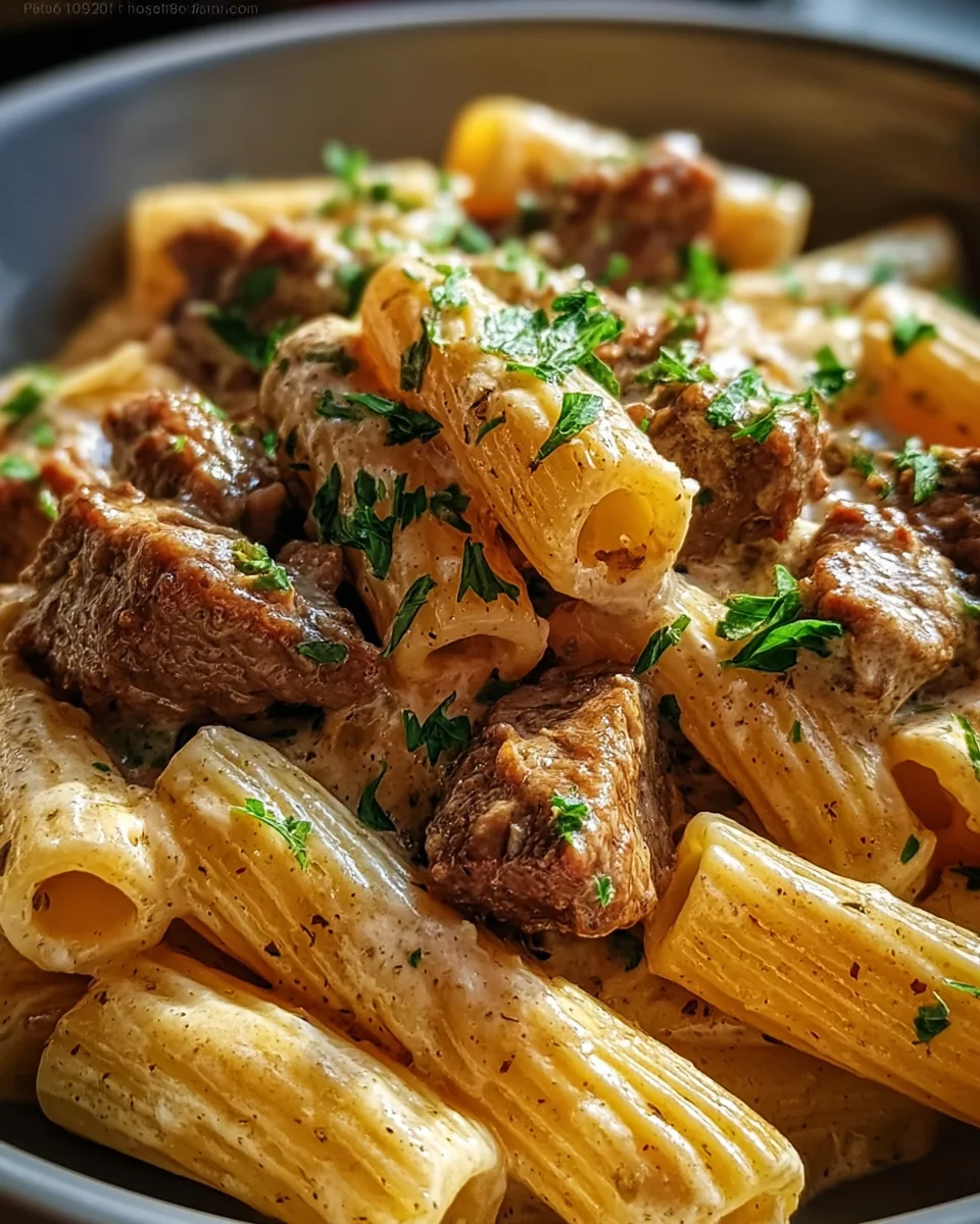 Creamy Parmesan Beef Rigatoni 19 Creamy Parmesan Beef Rigatoni