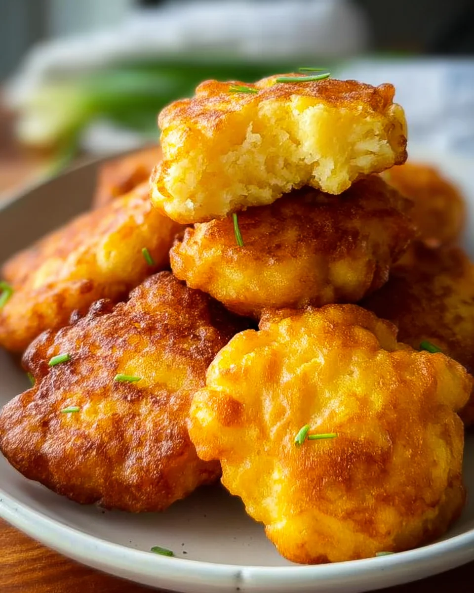 Fried Cornbread Fritters Recipe Fried