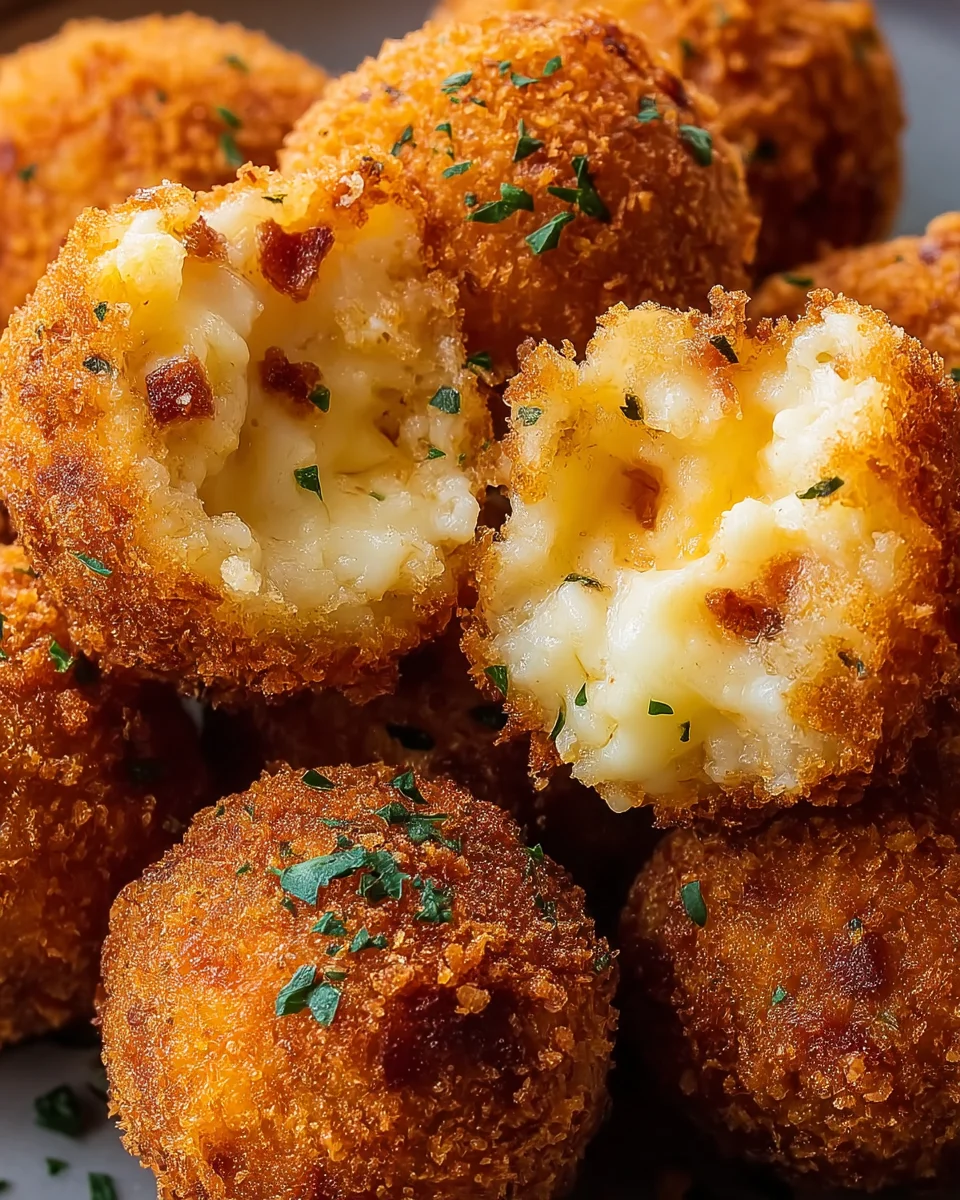 Fried Potato Balls Fried