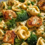 Garlic Parmesan Chicken Tortellini