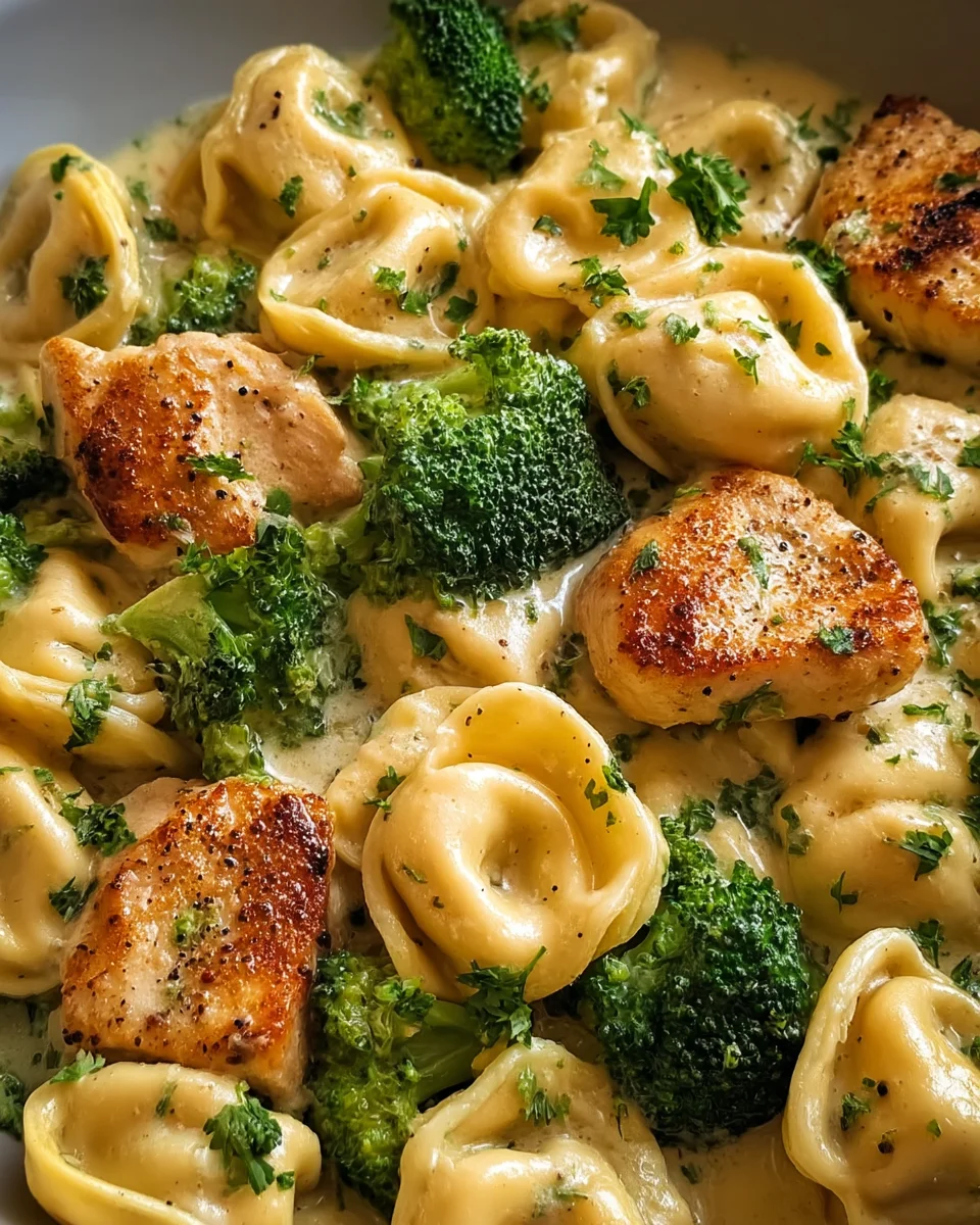 Garlic Parmesan Chicken Tortellini 19 Garlic Parmesan Chicken Tortellini