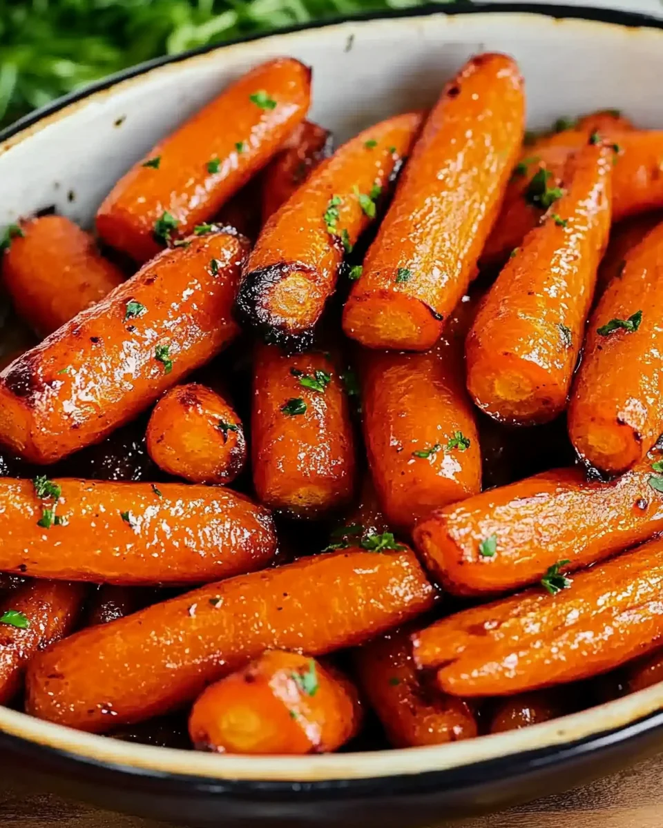 Glazed Roasted Carrots