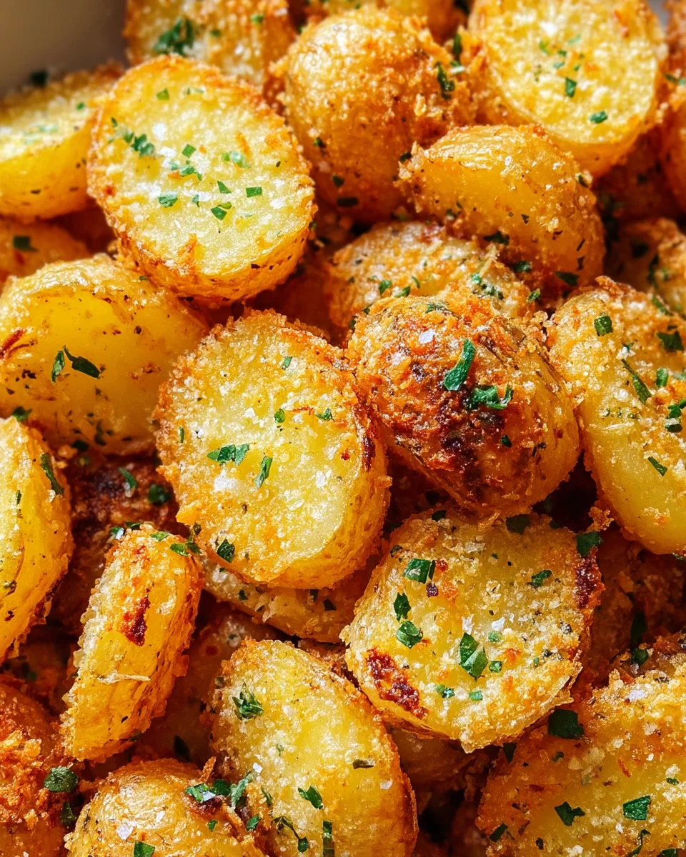 Golden Crispy Parmesan Garlic Potatoes 19 Golden Crispy Parmesan Garlic Potatoes
