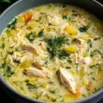 Greek Lemon Chicken Soup (Avgolemono)