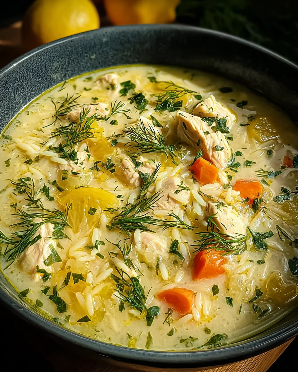 Greek Lemon Chicken Soup (Avgolemono) 24 Greek