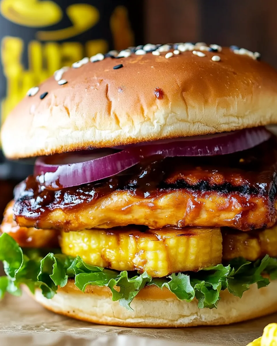 Hawaiian BBQ Chicken Sandwiches 23 Hawaiian