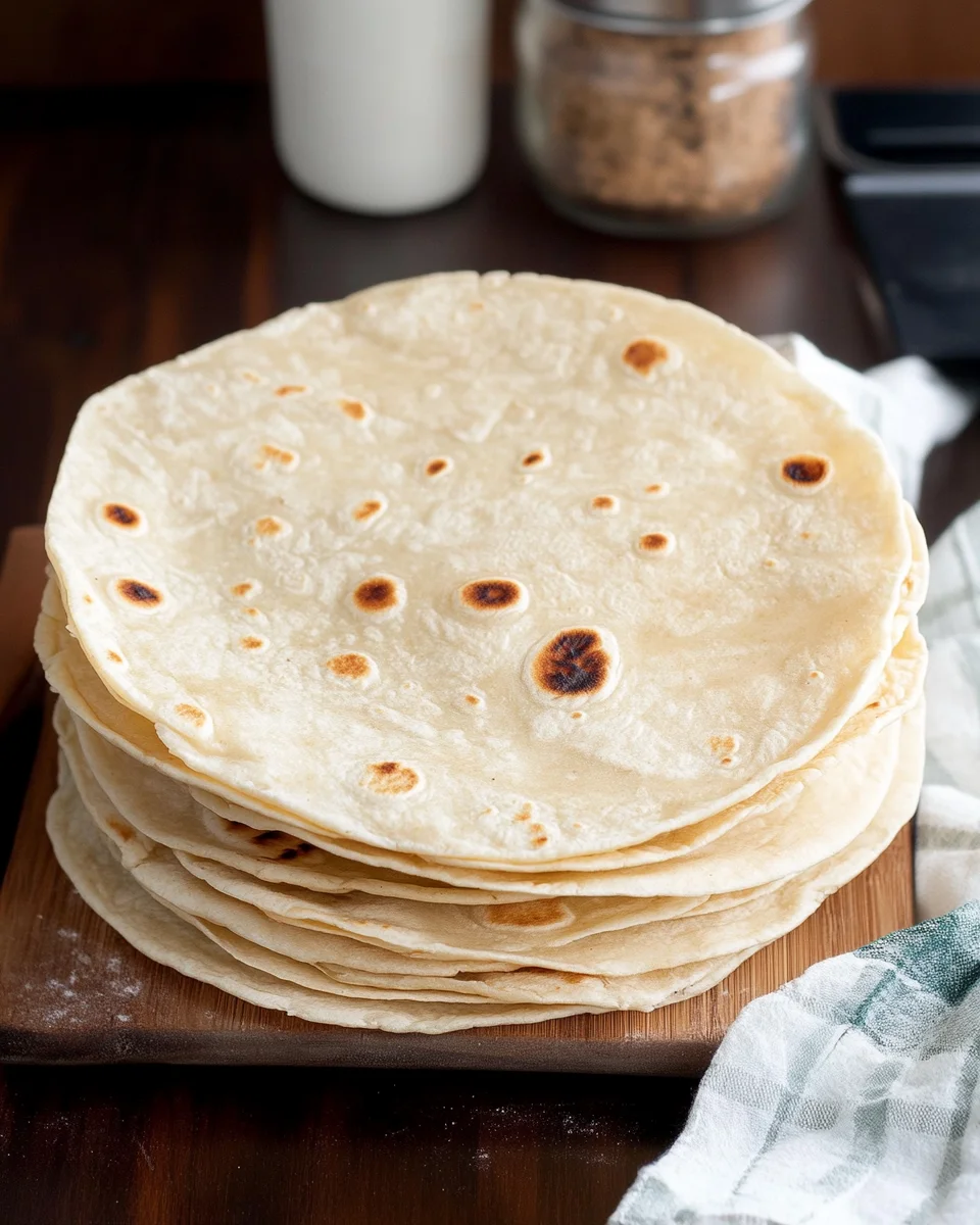 Homemade Flour Tortillas