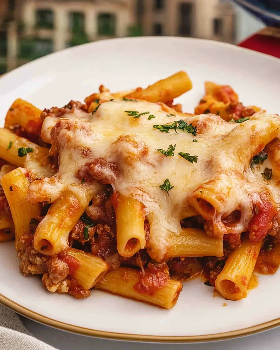 Italian Sausage Baked Ziti 22 Italian Sausage Baked Ziti