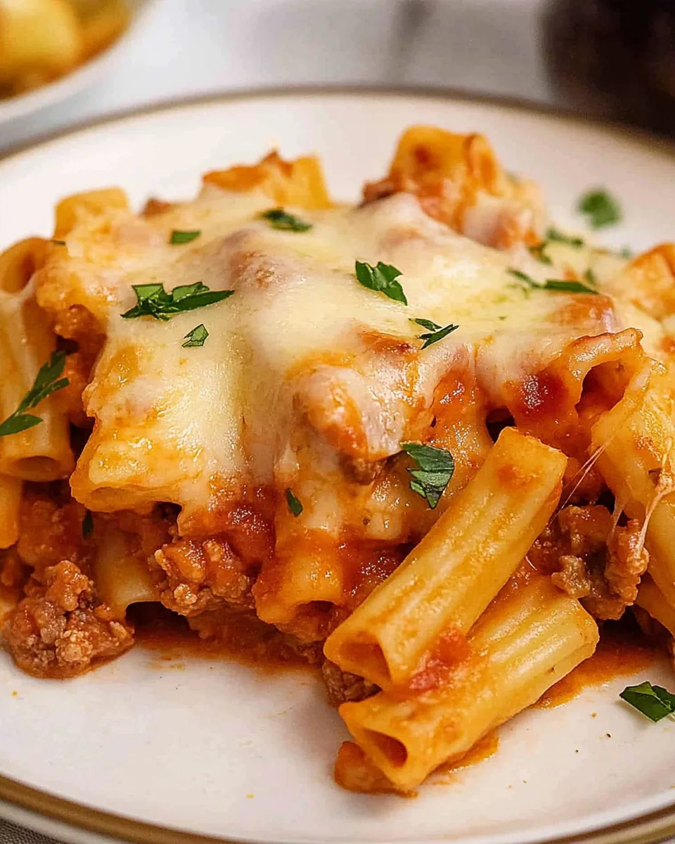 Italian Sausage Baked Ziti 25 Italian