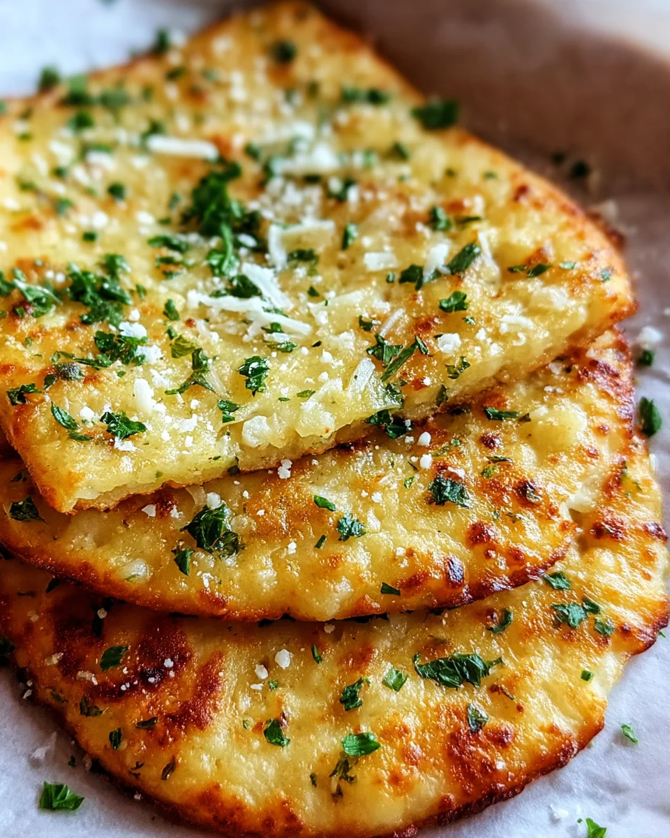 Keto Garlic Flatbread 20 Keto