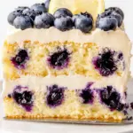 Lemon Blueberry Layer Cake