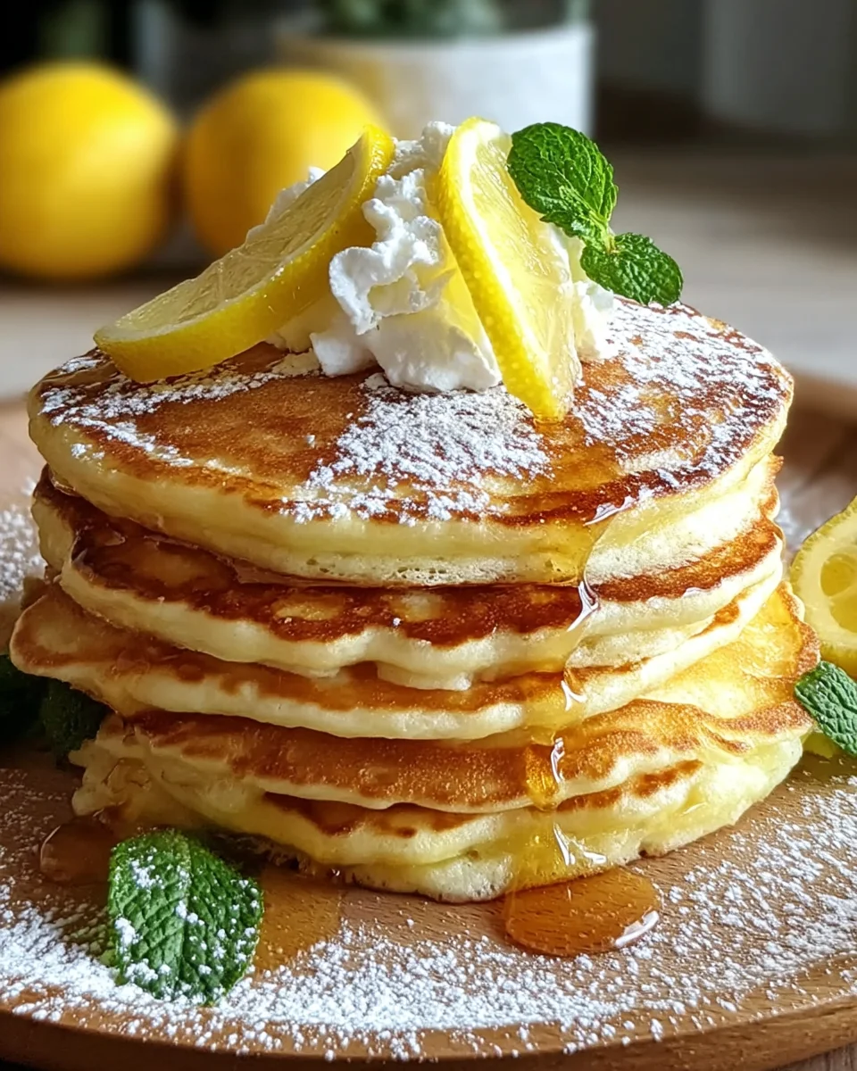 Lemon Ricotta Pancakes 22 Lemon Ricotta Pancakes