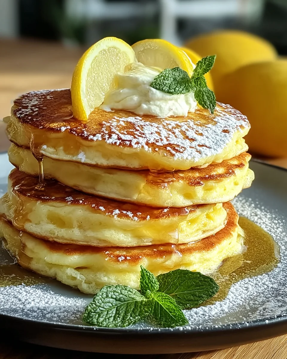 Lemon Ricotta Pancakes 23 Lemon