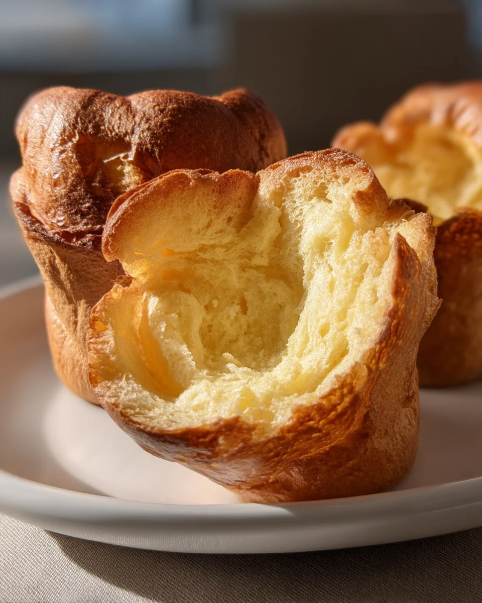 Light And Buttery Popovers Light