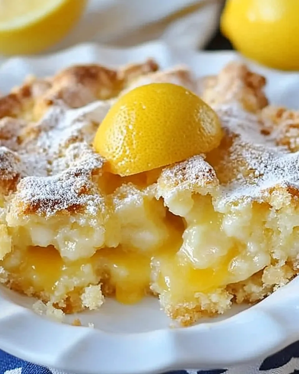 Magic Lemon Cobbler 24 Magic