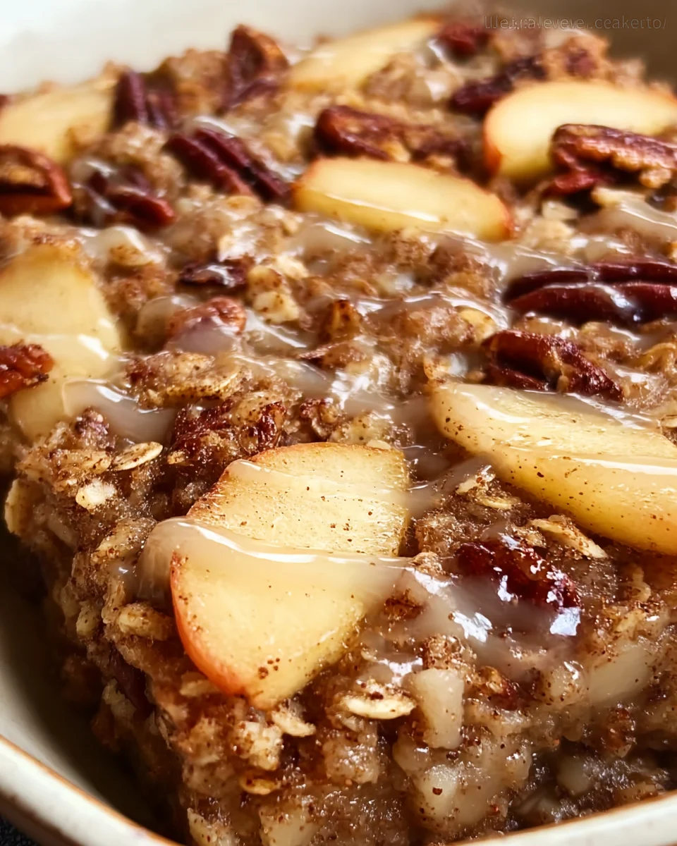 Oatmeal Apple Bake