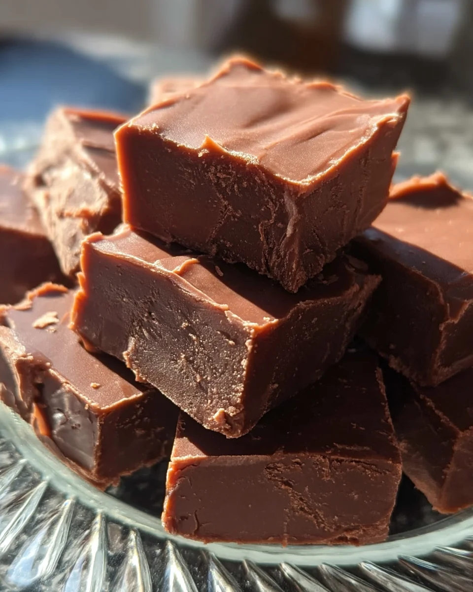 Old-fashioned Chocolate Fudge