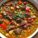 One-pot Steak Soup