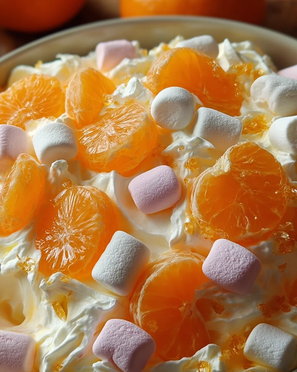 Orange Dreamsicle Salad 17 Orange