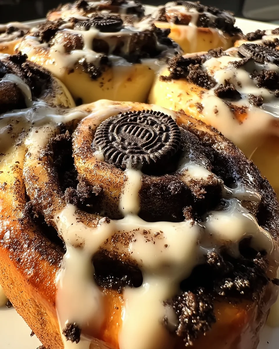 Oreo Cinnamon Rolls