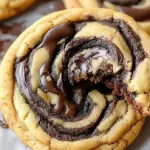 Peanut Butter Brownie Swirl Cookies