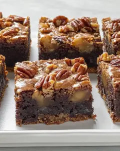 Pecan Pie Brownies