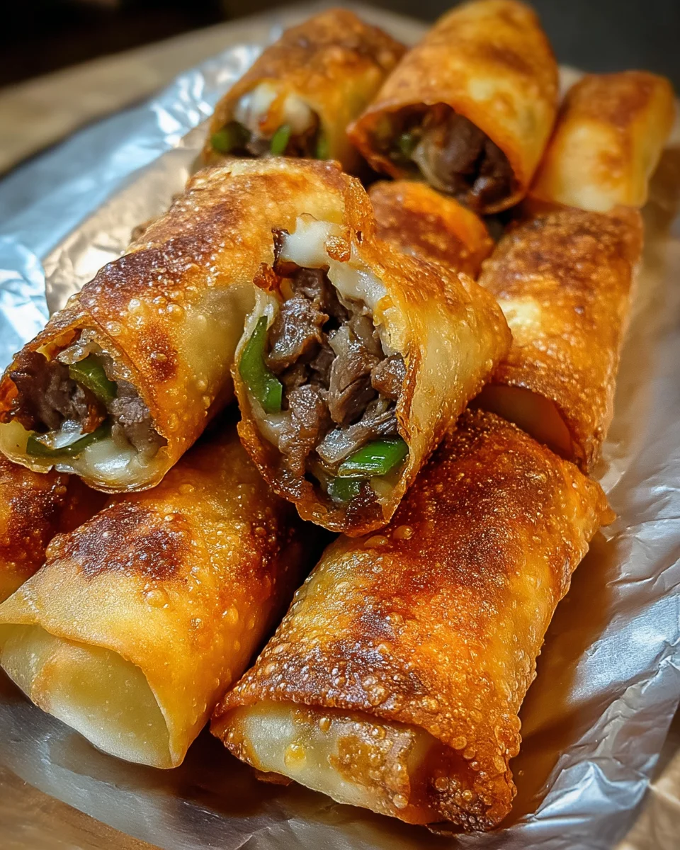 Philly Cheesesteak Egg Roll 18 Philly Cheesesteak Egg Roll