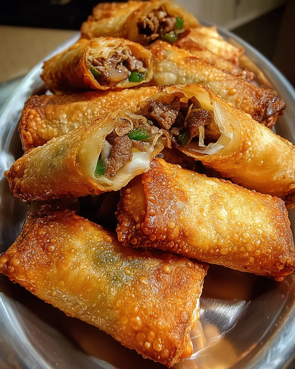 Philly Cheesesteak Egg Roll 19 Philly