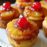 Pineapple Upside Down Cupcakes