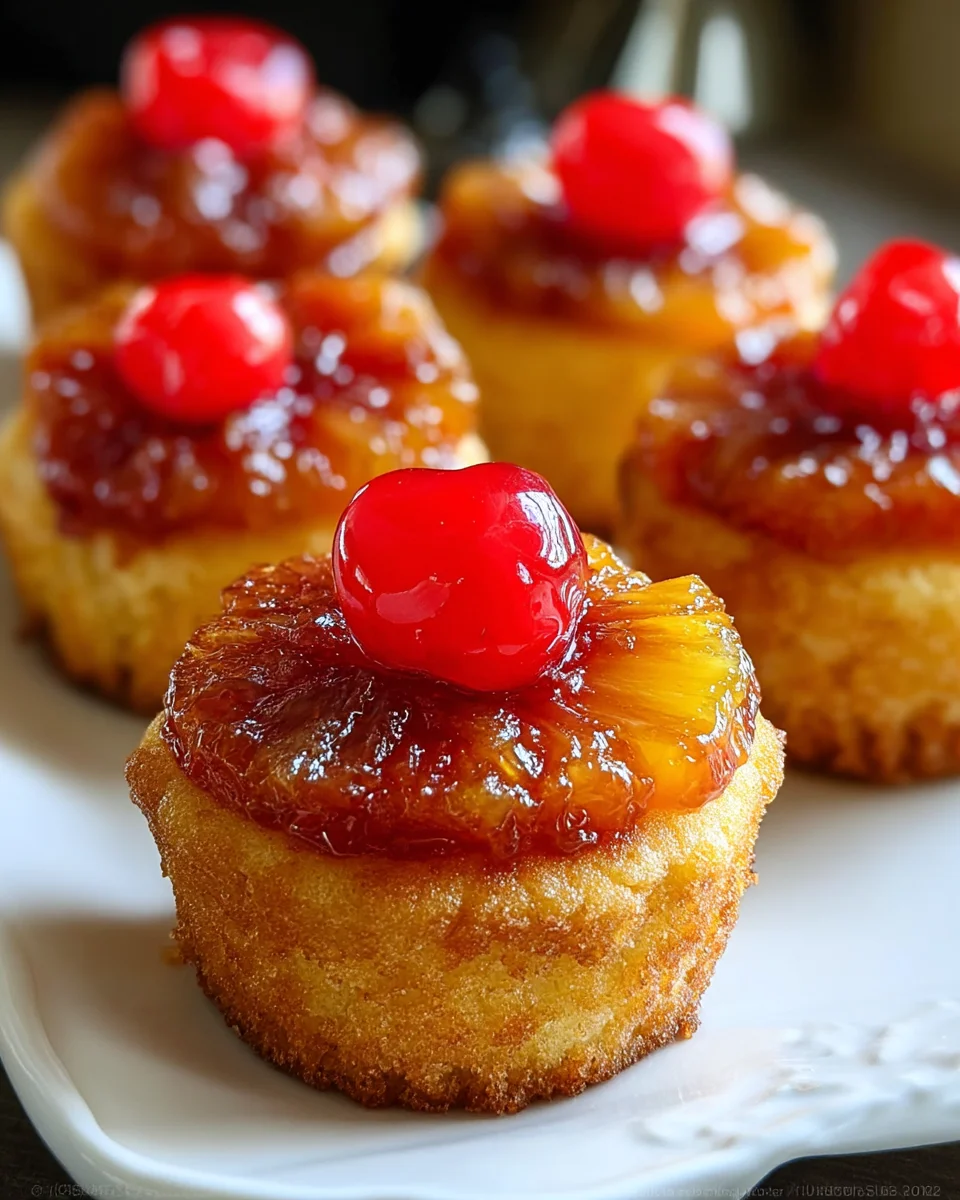 Pineapple Upside Down Cupcakes 20 Pineapple